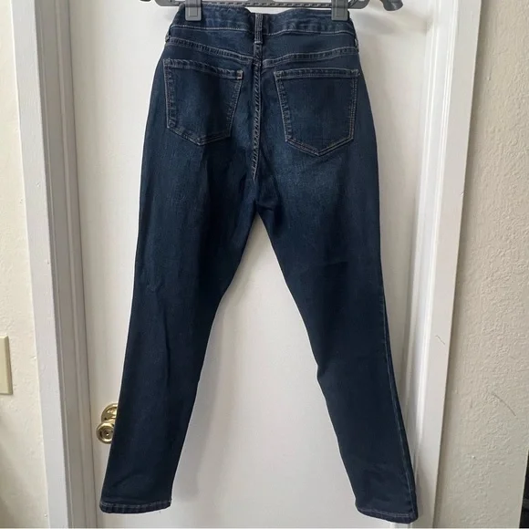 NEW NINE WEST Cigarette High Rise Skinny Ankle Jeans size 6P - Picture 3 of 9